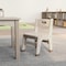 Flash Furniture Bright Beginnings  Commercial Grade Wooden Classroom Chairs, 10" Seat Height with Non-Slip Foot Caps and Built-In Carrying Handle, Natural, PK2 MK-KE24435-GG - alternate 6